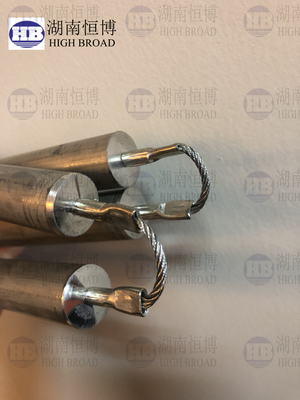 Duración 44 Anodo de aluminio FLEX 44 con tapas de acero hexadecimal NPT 3/4