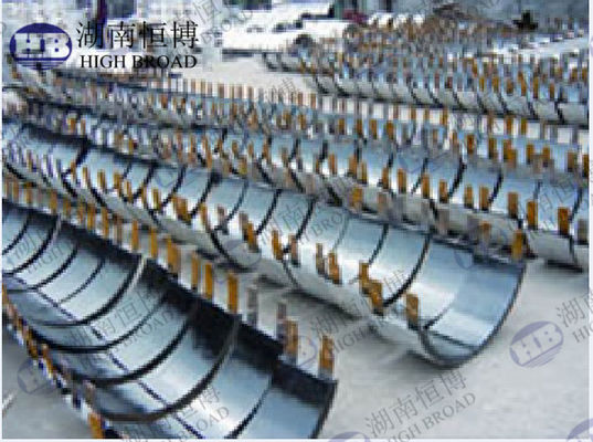 Aluminum Sacrificial Anode with Steel Core Wire and Al-Zn-In Alloy for 2500 A.h/kg Current Capacity