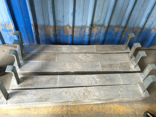 Anodo de aluminio condensador Anodos de brazalete ASTM con Al químico