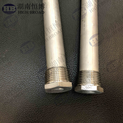 Varillas de ánodo de magnesio personalizadas Buena formabilidad y superficie lisa para longitudes de 100/200/500 mm