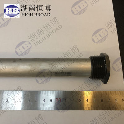 Paquete doble de varilla de ánodo para calentador de agua de magnesio NPT de 3/4 pulgadas, juego de repuesto doble de 38 pulgadas con cinta roscada