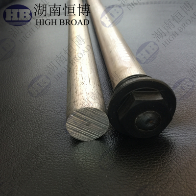 16 mm AZ61 Varillas de anodo de magnesio para una resistencia superior a la corrosión y durabilidad