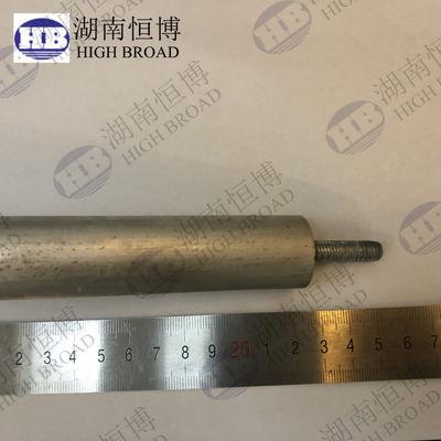 22mm Diameter 750mm Length Magnesium Anode Rod with Integrated Dielectric Nipple for Water Heater