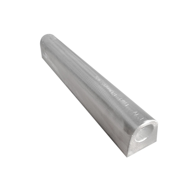 Material de cátodo Anodo sacrificial para tuberías de acero submarinas y subterráneas Fácil de instalar tecnología