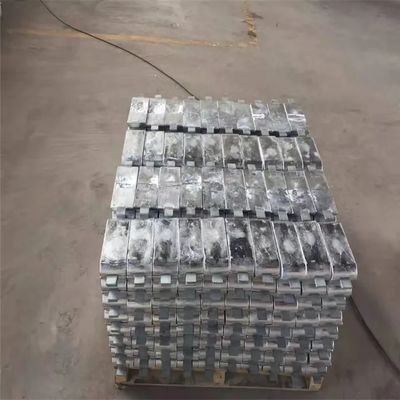Anodo de magnesio de corriente personalizada con 1,7 V de voltaje y larga vida útil