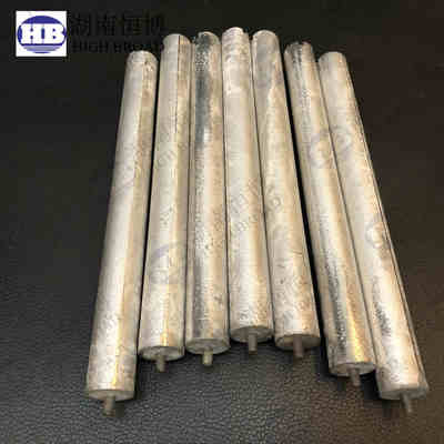 19 mm de aleación de zinc de enlace flexible de vara de ánodo 3/4 NPT 900 mm de protección anti-olor para el sistema de condensador
