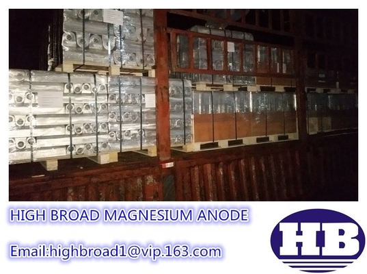 Varilla de ánodo de Mg de larga duración Ánodos de magnesio personalizados para calentador de agua