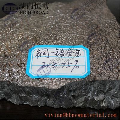 CuSn50 Copper Tin Master Alloy with 50% Tin Content in Ingot Shape for Alloy Production