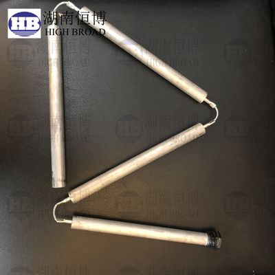 AZ31B Varilla de ánodo de magnesio para calentador de agua con tamaño personalizado y protección anticorrosión certificada ISO9001: 2008