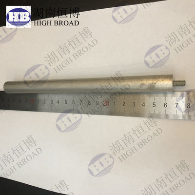 ISO9001:2008 Certificado Tamaño personalizado Varilla de ánodo de magnesio con densidad de 1.8G/CM3 para la protección de los sacrificios