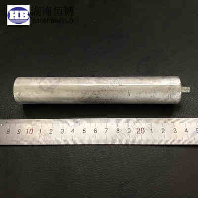 ISO9001:2008 Certificado Tamaño personalizado Varilla de ánodo de magnesio con densidad de 1.8G/CM3 para la protección de los sacrificios