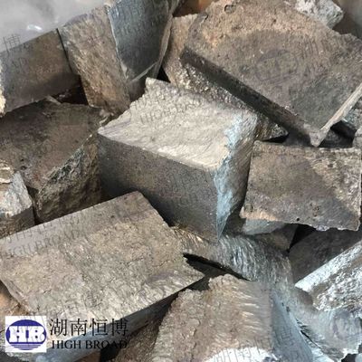 Lingote de aleación de aluminio-cadmio AlCd10 con 10% de contenido de cadmio para el refinado de grano y una mejor procesabilidad