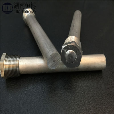 Varilla de ánodo de magnesio de 32 pulgadas con rosca BSP BSPT NPT 3/4" Certificada ISO9001:2008 para calentadores de agua