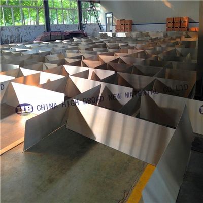 Alta dureza AZ31 Hoja de aleación de magnesio disolvente con conductividad térmica para CNC y estampado en caliente