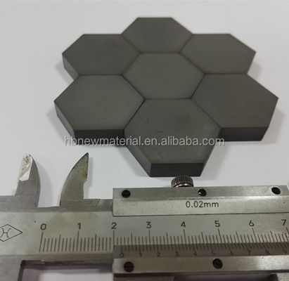 Placa de carburo de silicio para uso industrial con densidad de 3,15 g/cm3 en tamaños 50x50 y 100x100