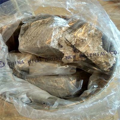 Aleación madre de tierras raras de aluminio AlTi5B1RE10 con 10% de contenido de tierras raras para refinación de grano y alta tasa de absorción en forma de lingote