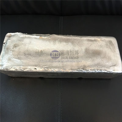Lingote de aleación madre AlZn20% al por mayor con un peso de 6-8 kg para el refinado de grano en aleaciones de aluminio