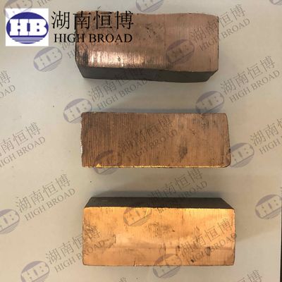 CuCd 10% Aleación Madre Refinador de Grano de Cobre Cadmio con Endurecimiento por Precipitación para Aplicaciones de Latón