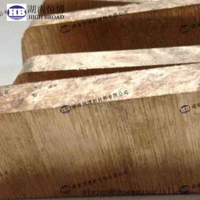 Cobre Titanio 50% aleación maestra de CuTi
