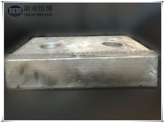 Anodo de sacrificio de aluminio con aleación Al-In-Zn para aplicaciones marinas y protección catódica certificada por DNV