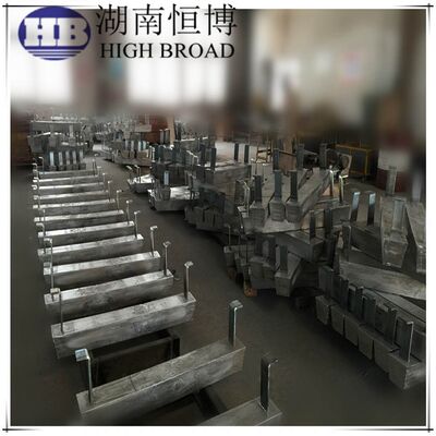 Anodo sacrificial de aluminio de alta eficiencia Al-Zn-In-Cd para la prevención de la corrosión en los cascos de los buques Norma ASTM GAIII