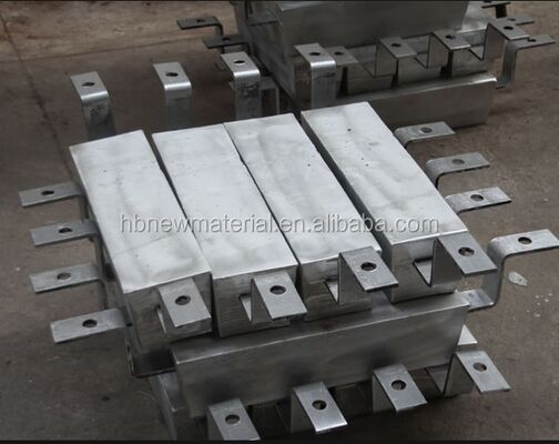 Anodo sacrificial de aluminio de alta eficiencia Al-Zn-In-Cd para la prevención de la corrosión en los cascos de los buques Norma ASTM GAIII