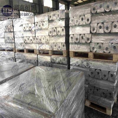 Anodo de sacrificio marino de forma D certificado ASTM G97 para protección catódica