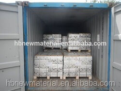 Anodo de sacrificio marino de forma D certificado ASTM G97 para protección catódica