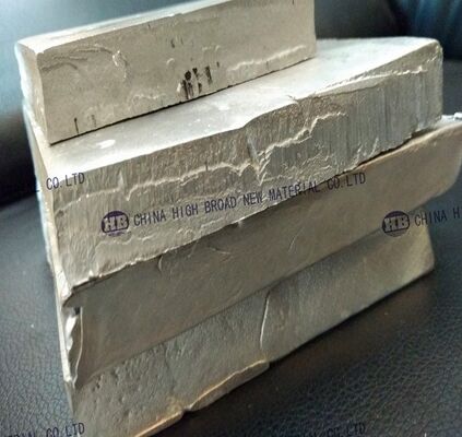 AlZn20 Aleación Ingot Aluminio Zinc Master Alleación con 20% de contenido de zinc para el refino de granos en forma de ingot