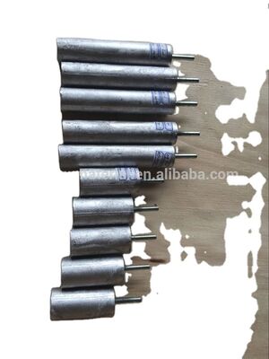 33cm de zinc-aluminio de aleación de magnesio barra de ánodo para la protección contra la corrosión en los calentadores de agua