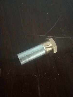 Varilla de ánodo de magnesio compatible con bomba de calor, 39 pulgadas, 5/8 NPT, para sistemas híbridos de calentador de agua con bomba de calor eléctrica