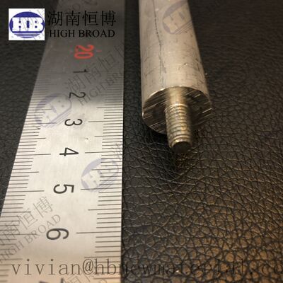 Varilla de ánodo de magnesio compatible con bomba de calor, 39 pulgadas, 5/8 NPT, para sistemas híbridos de calentador de agua con bomba de calor eléctrica