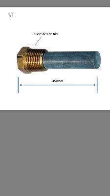 Alta resistencia a la tracción Varillas de ánodo de magnesio con buena maquinabilidad Resistencia a la corrosión AZ63 AZ31 AZ61 AZ80 ZK60 Para soluciones de protección