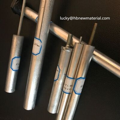 Varillas de ánodo de calentador de agua solar personalizadas para tanques de acero que proporcionan una alta resistencia al alargamiento y protección contra la corrosión para optimizar la longevidad del tanque