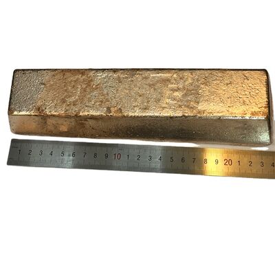 Aleación maestra de cobre y cadmio CuCd10 con contenido de cadmio del 9,0-11,0% para refinamiento de grano de aluminio de alta pureza