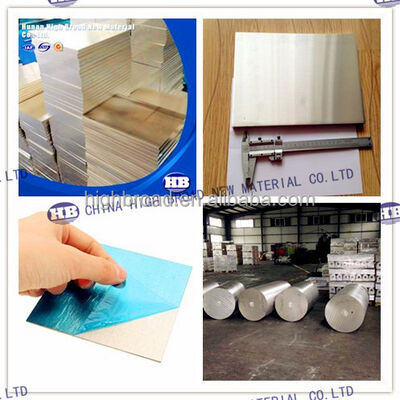 Varillas de Magnesio para Ánodos con Buena Maquinabilidad, Acabado Superficial Liso y Buena Soldabilidad, Proporcionando Protección para Equipos Metálicos