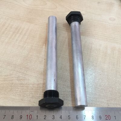 18 mm de diámetro 350 mm de longitud Compacto Combo Magnesio varilla de ánodo para la protección del punto de uso del calentador