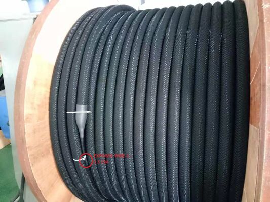 MMO recubrido con alambre de titanio flexible con anodo de corriente impresa de 1,5 mm Dia con recubrimiento de iridio-tántalo para CP de hormigón pretensado