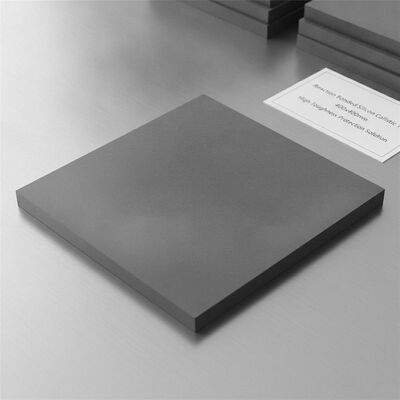 Tejas cerámicas sin presión sinterizadas de carburo de silicio 100x100x16 mm Placa de blindaje balístico con dureza ≥ 2600 HV