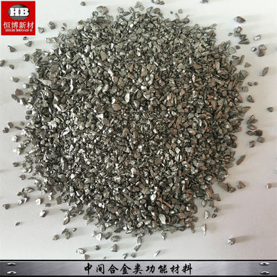 Gránulos de aleación maestra de aluminio y niobio, forma Nb 60% 70% Al Balance para refinamiento de grano