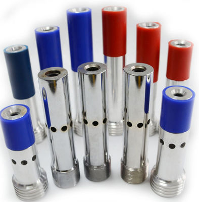 Boquilla ligera de 45 g de carburo de boro con diseño ergonómico y flujo de aire laminar suave