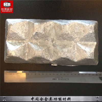 Alta pureza de aleación principal de aluminio AlSb 10% de antimonio para el refinado de granos
