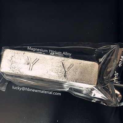 Refinador de grano de lingotes de aleación maestra de magnesio ytrío MgY30 MgY25 para fundición de magnesio automotriz aeroespacial