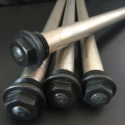 Aluminio / Zinc / Magnesio Calentador de agua Varilla de ánodo para tanques eléctricos / solares aleaciones MgAlZn