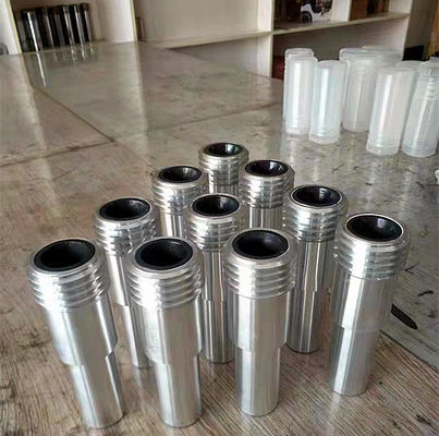 Boquilla de chorro de arena de carburo de boro con perforación recta para un flujo abrasivo uniforme y dimensiones de 70x22 mm