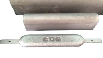 Los ánodos sacrificatorios de aluminio de la pulsera para la tubería de acero submarina DNV aprobaron