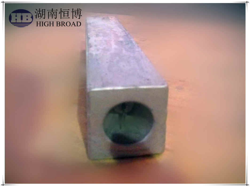 Anodo de cinta de magnesio extrudido de alto potencial 9.5*19 mm para sistemas de protección catódica