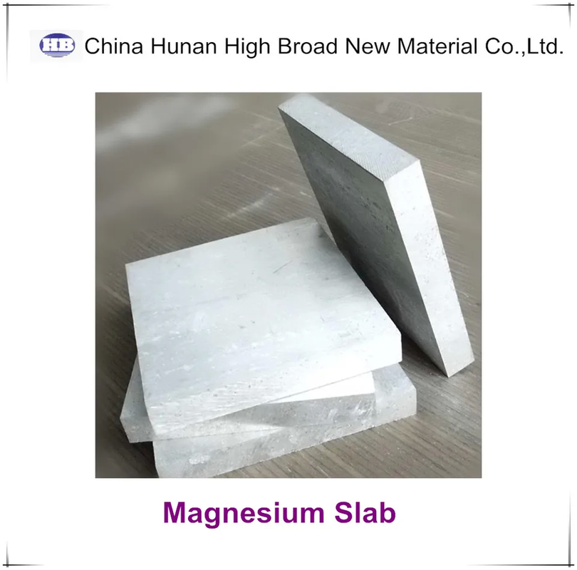 Conductividad térmica Aleación de magnesio liso de plata WE43 hoja con 1040 Jkg-1k-1 calor específico