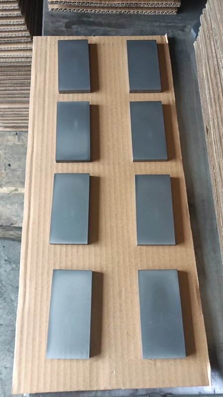 Tipo cuadrado y forma hexagonal balística balísticos azulejos de carburo de silicio azulejos de carburo de boro placa
