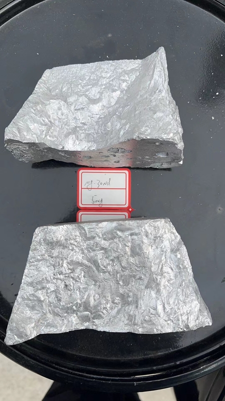 MgNd aleación maestra de tierras raras para la fundición de aleaciones de magnesio para mejorar la resistencia a la corrosión